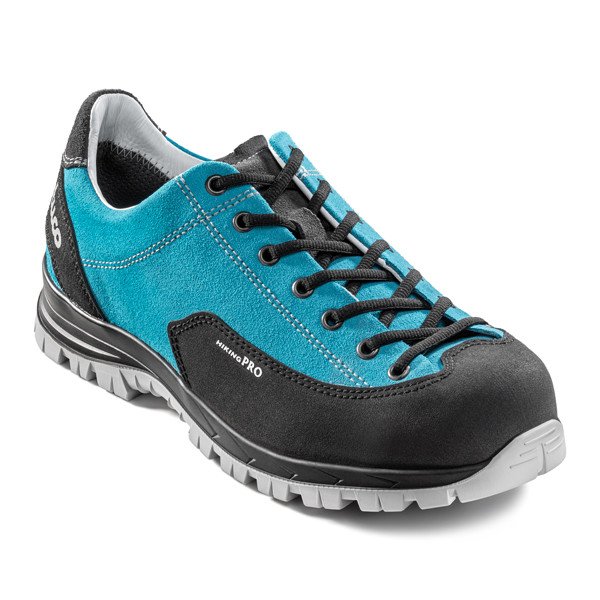 Hiking PRO turquois, kék munkavédelmi cipő S3