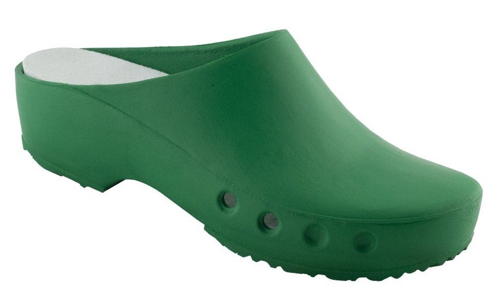 OP-Clogs green without strap