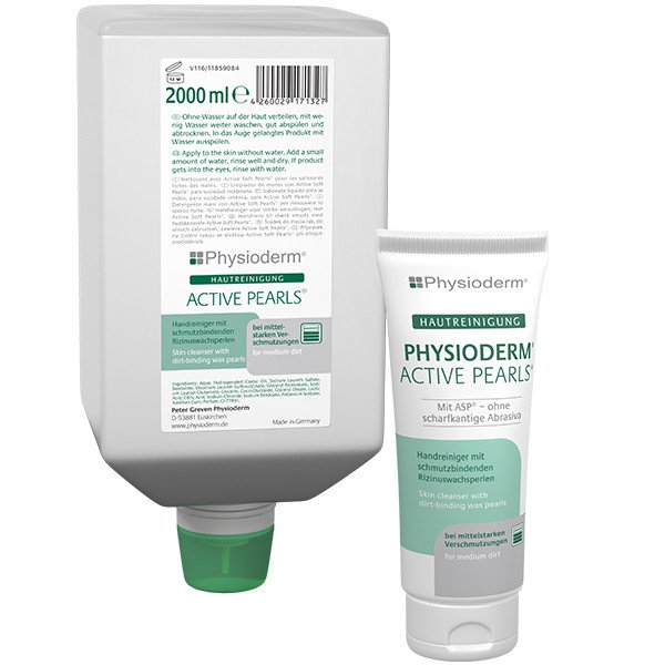 Physioderm Active Pearls, Hand cleaning liquid