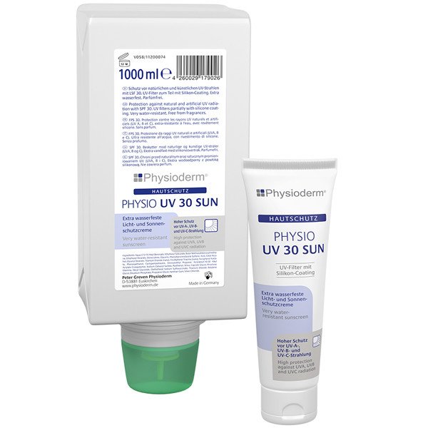 Physio UV-30 bőrvédő krém, V/O emulzió